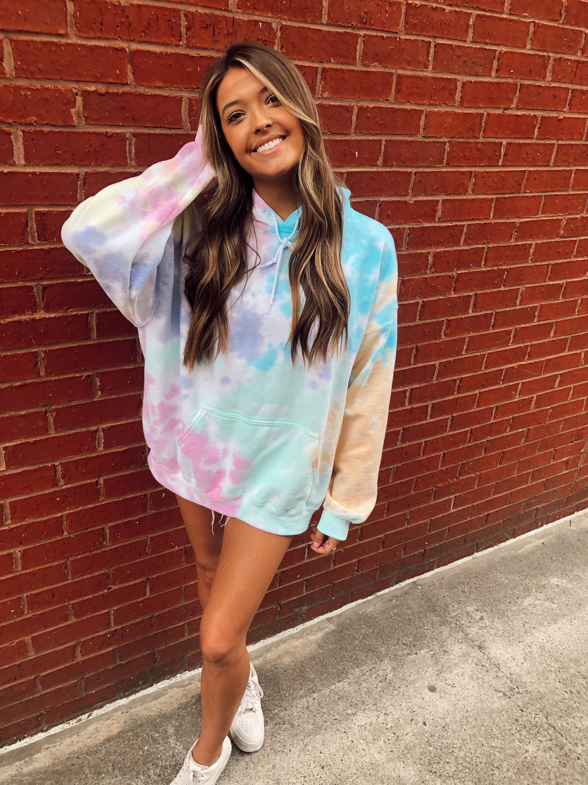 Tie Dye Hoodie - Pastel Dream