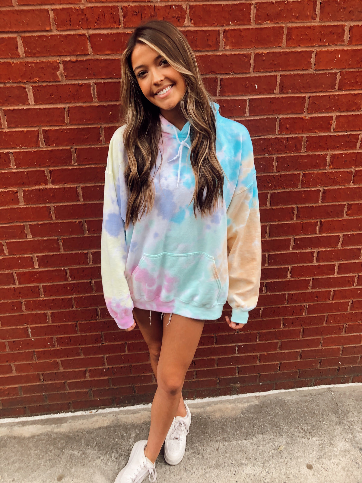 Tie Dye Hoodie - Pastel Dream