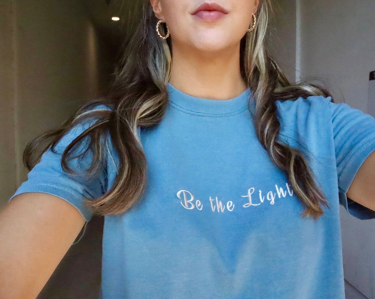 Be the Light Comfort Colors T-shirt