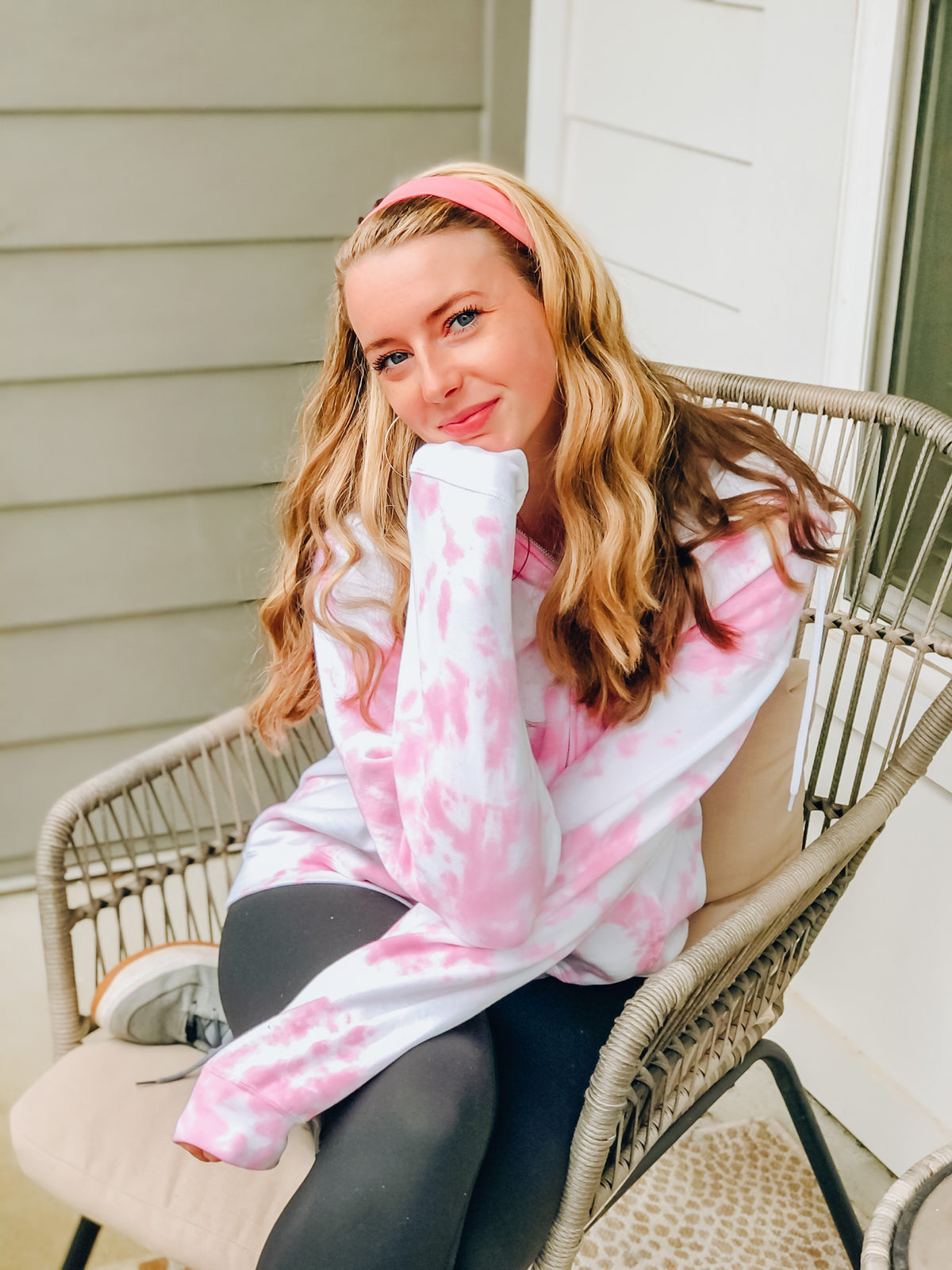 Tie Dye Zip-Up - Pretty in Pink - Brighter Dyes