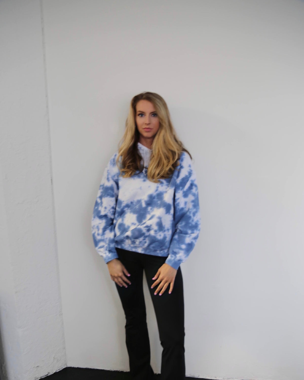 Tie Dye Hoodie - Never Enough Navy - Brighter Dyes